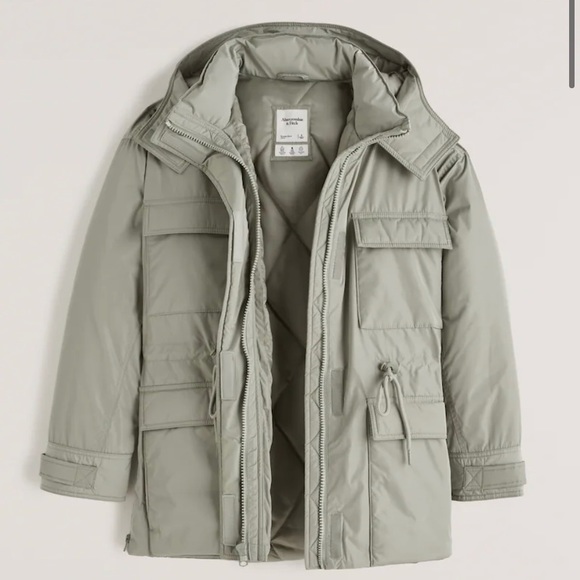 Abercrombie Womens Utility Parka 